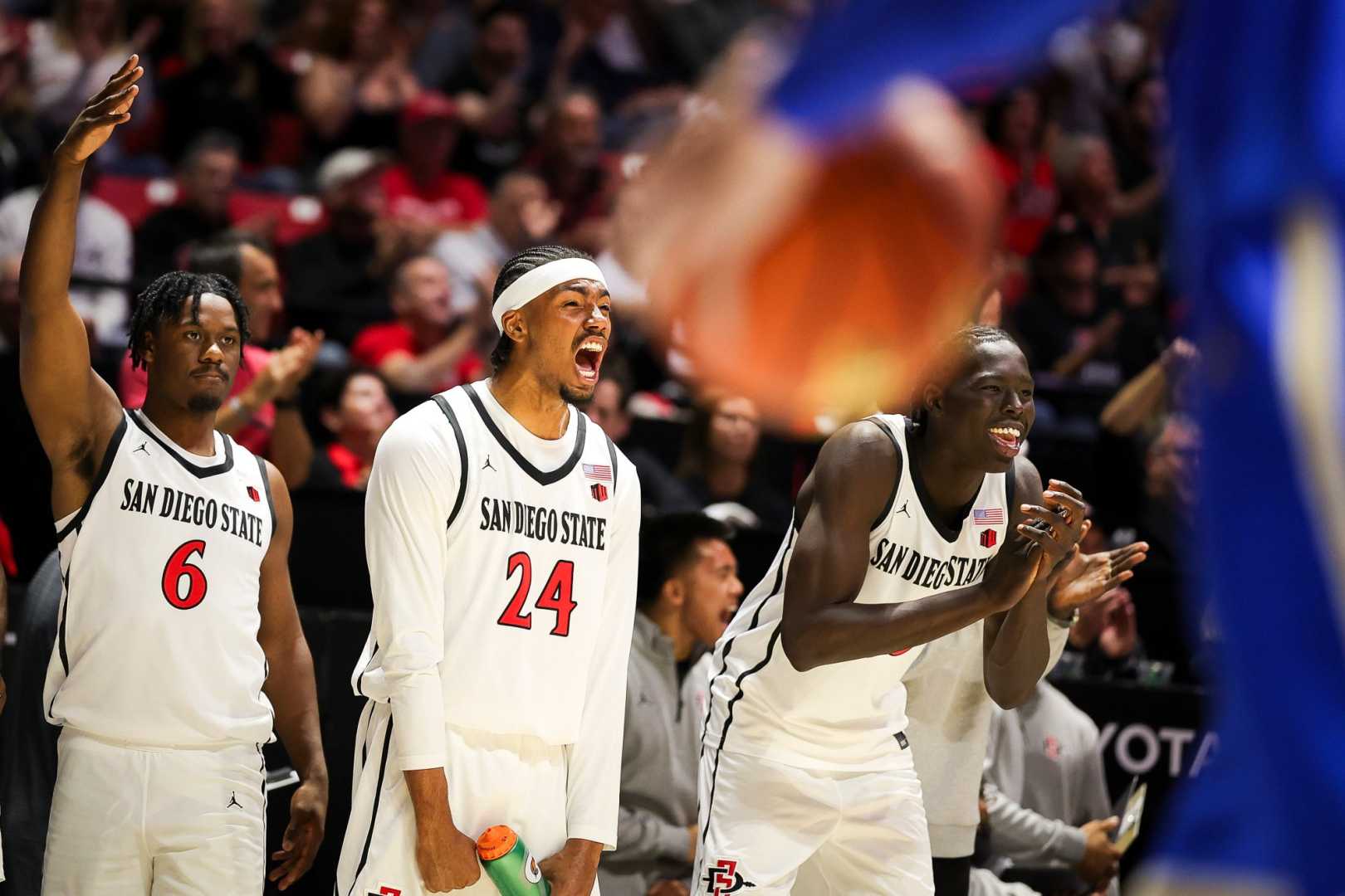 San Diego State Basketball Team Utah Valley