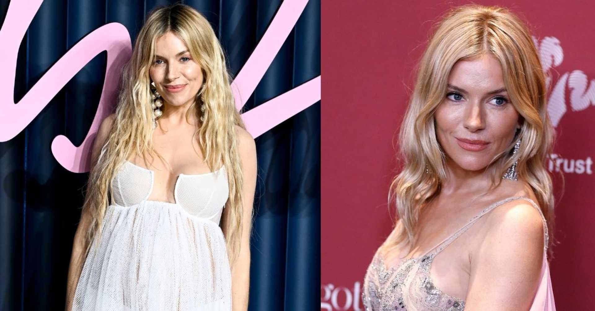 Sienna Miller Pregnancy Red Carpet 2025