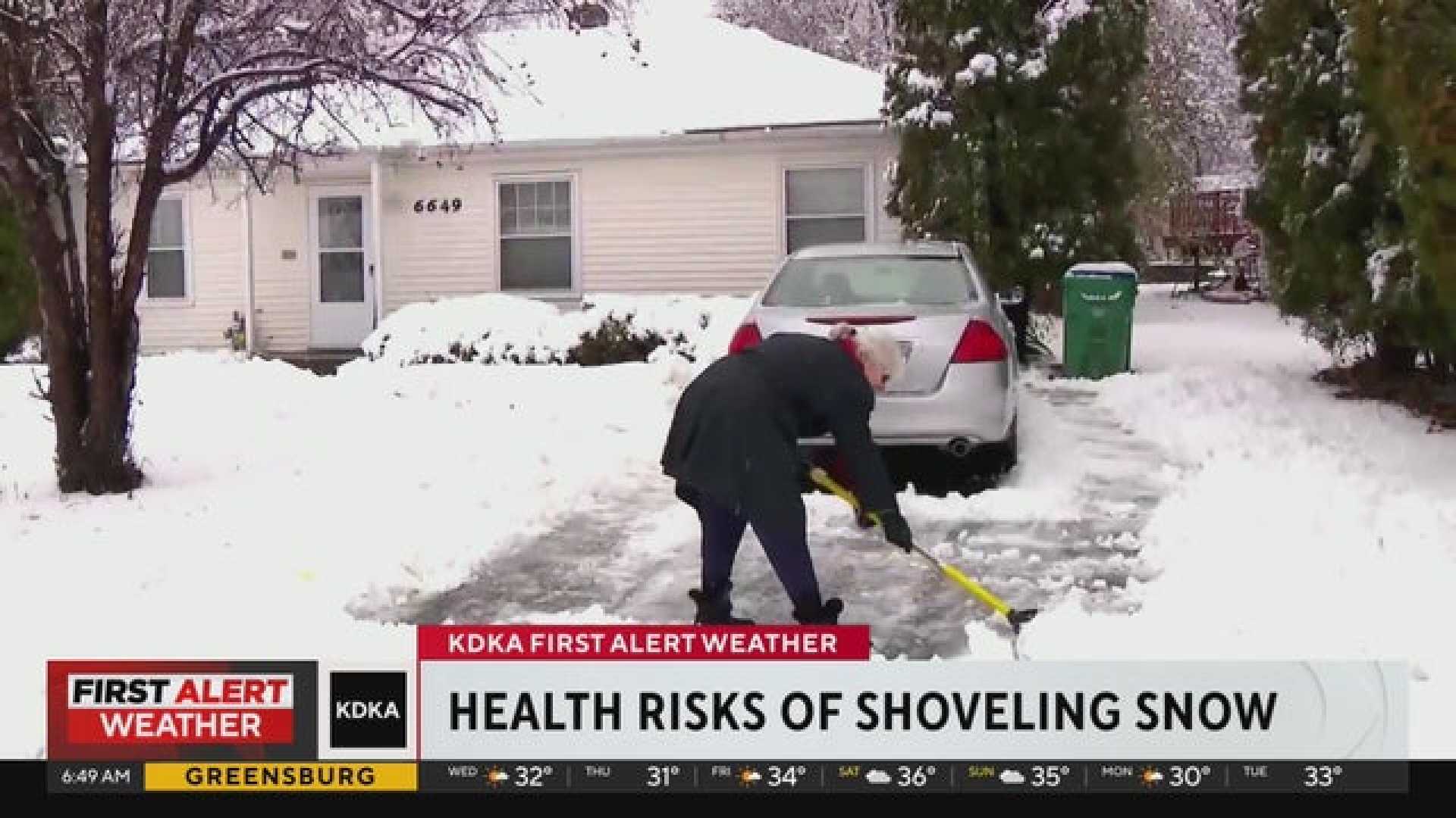 Snow Shoveling Health Risks