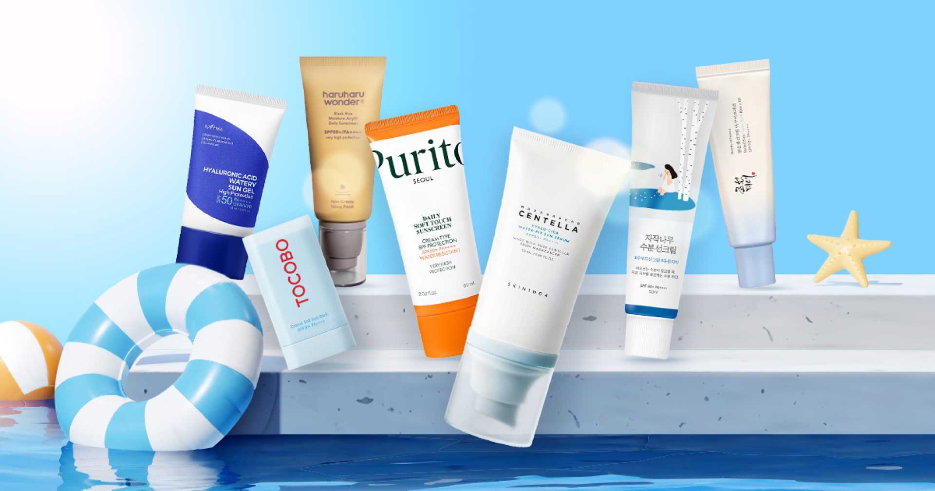Summer Skin Care Products