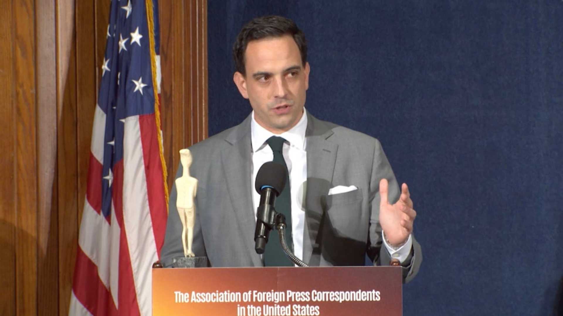 Trey Yingst Award Acceptance Speech