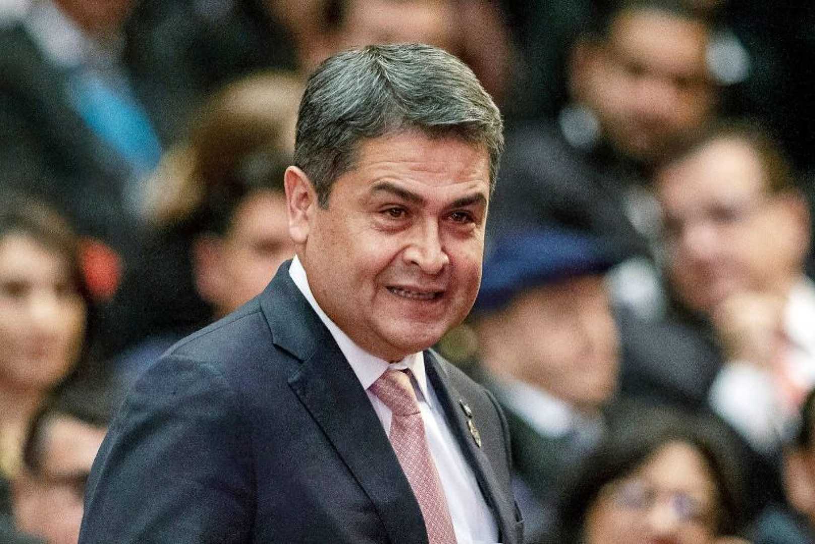 Trump And Juan Orlando Hernández Drug War