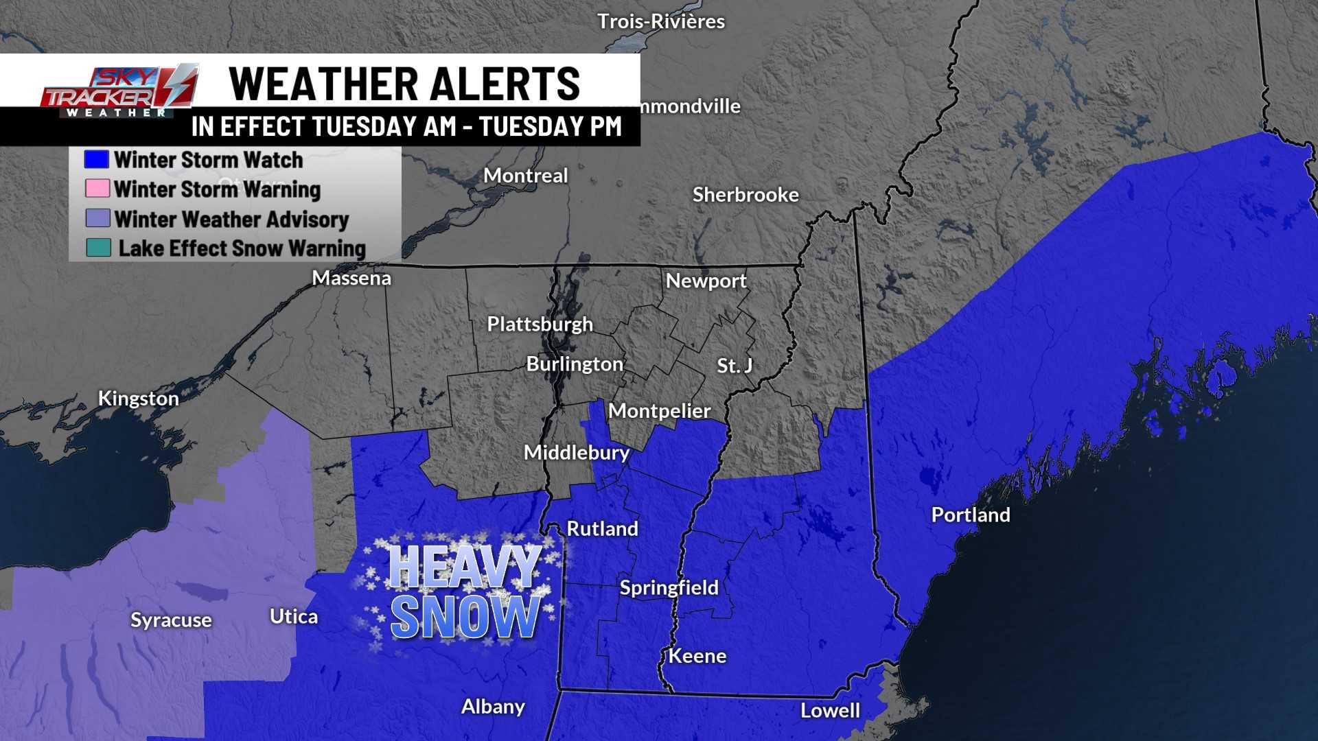 Vermont Winter Storm Weather Forecast