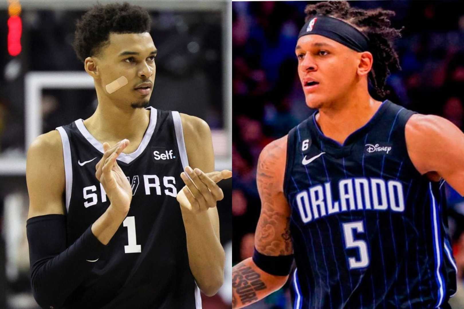 Victor Wembanyama And Paolo Banchero Basketball