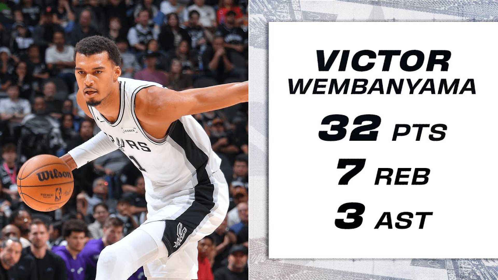 Victor Wembanyama Playing Basketball