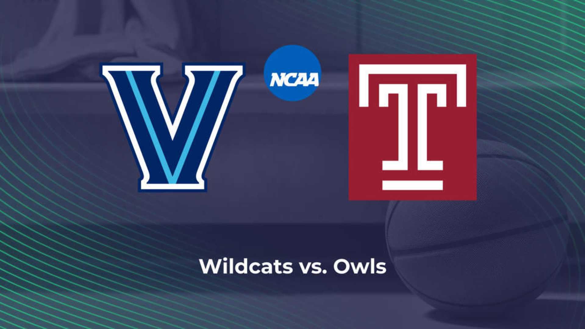 Villanova Wildcats Vs Temple Owls