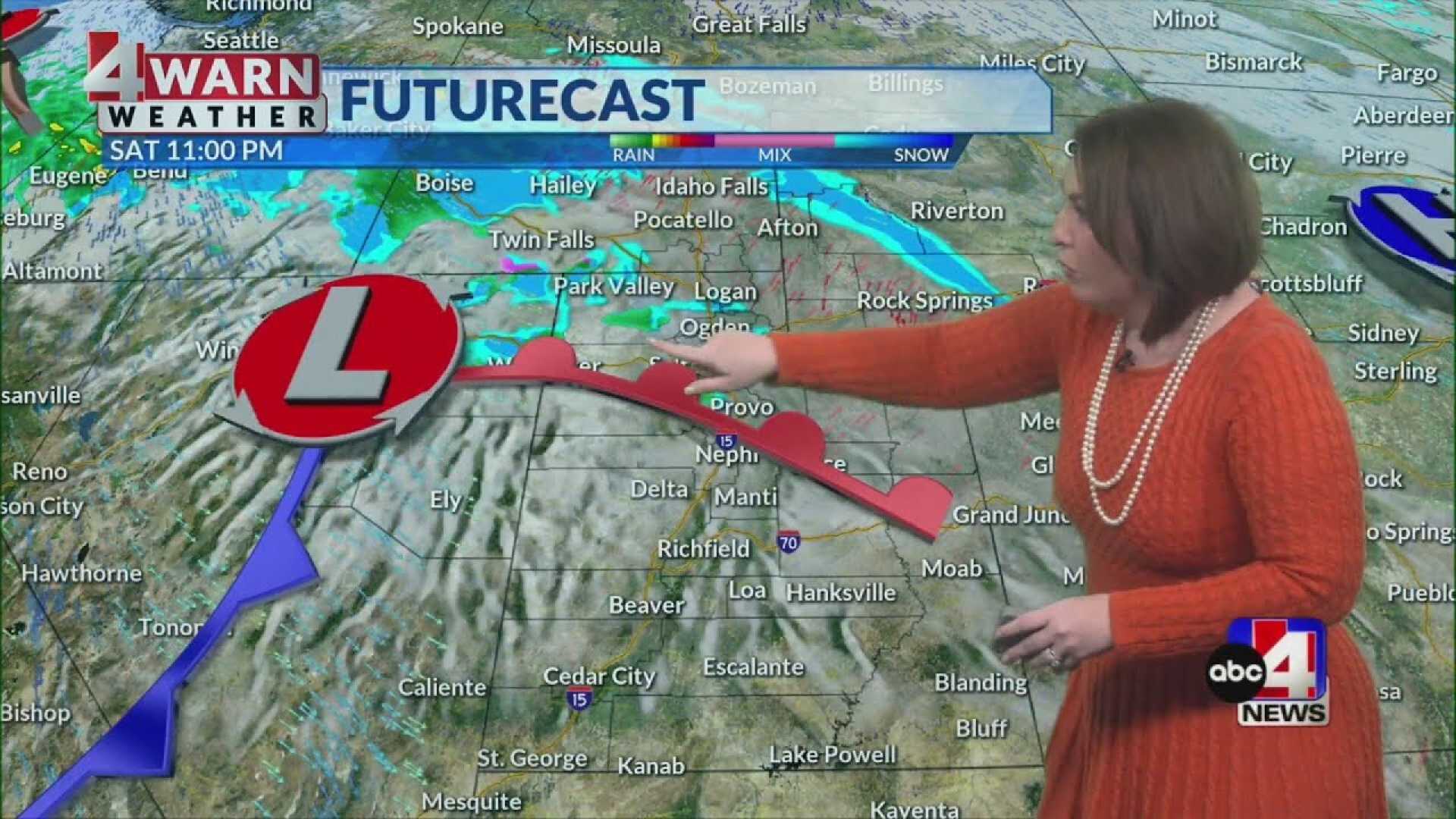 Weather Forecast Mixed Sun Clouds