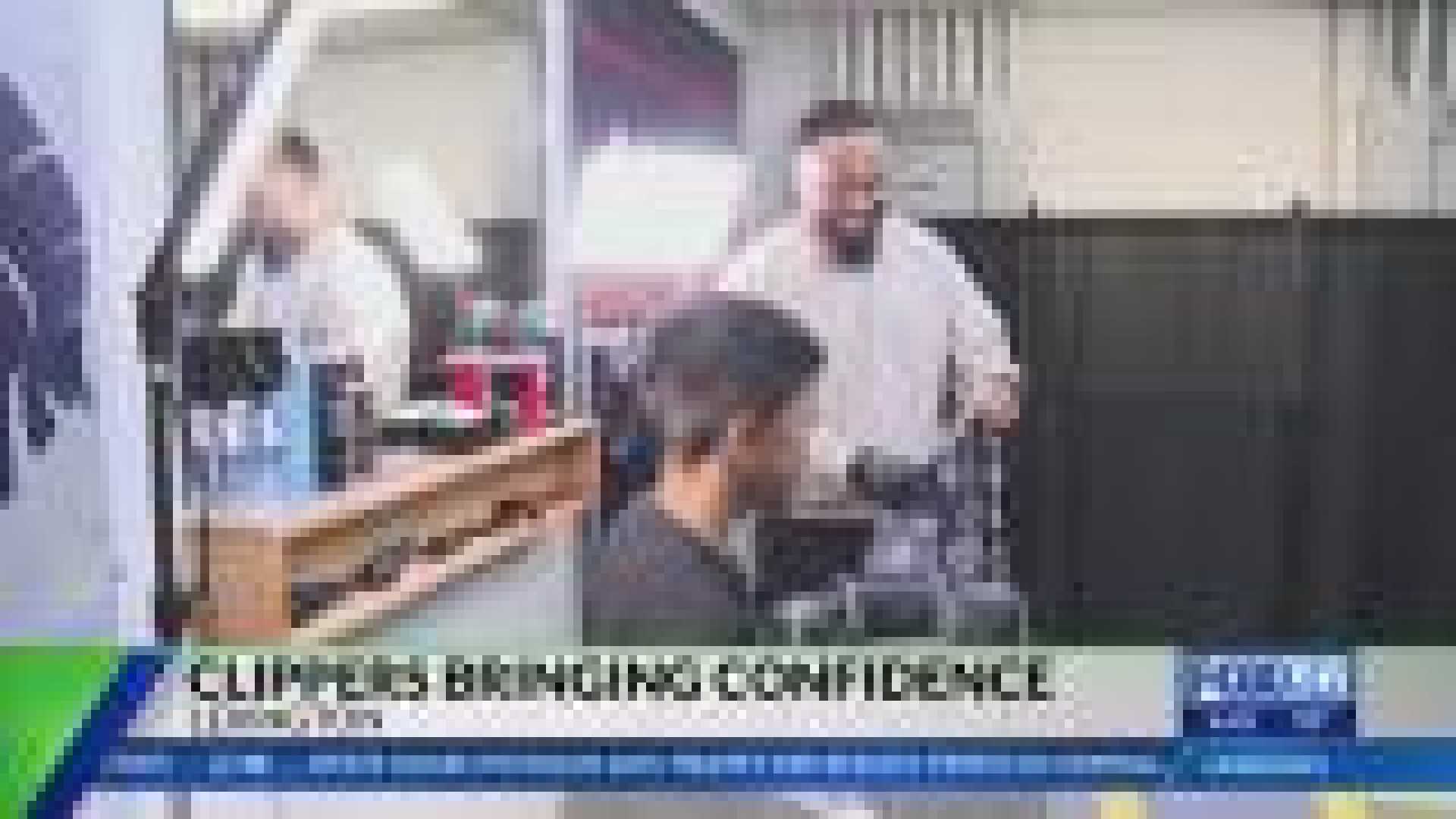 Winburn Middle School Barbershop Opening