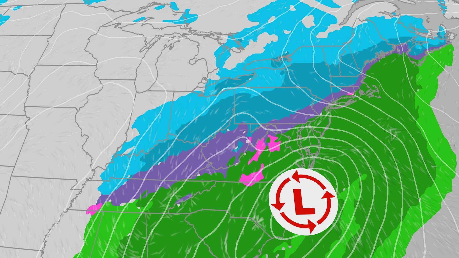 Winter Storm Chan Snow Midwest And Northeast