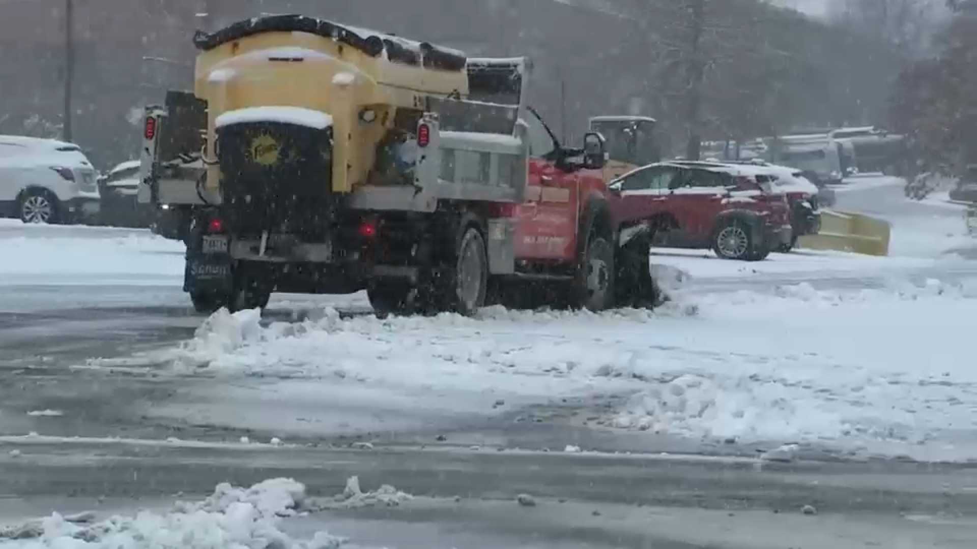 Winter Storm In Connecticut And New Jersey