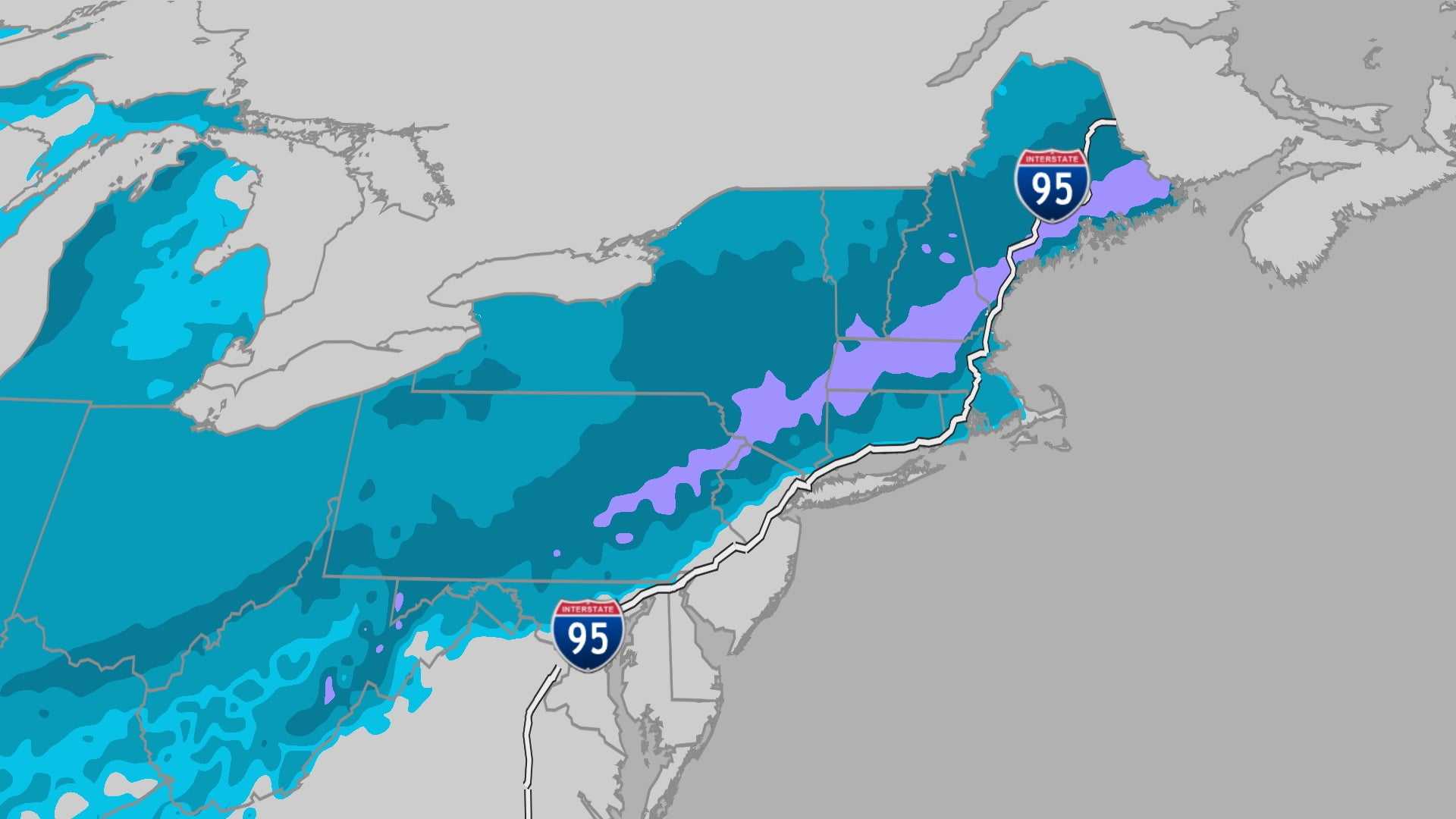 Winter Storm Snow Midwest Northeast