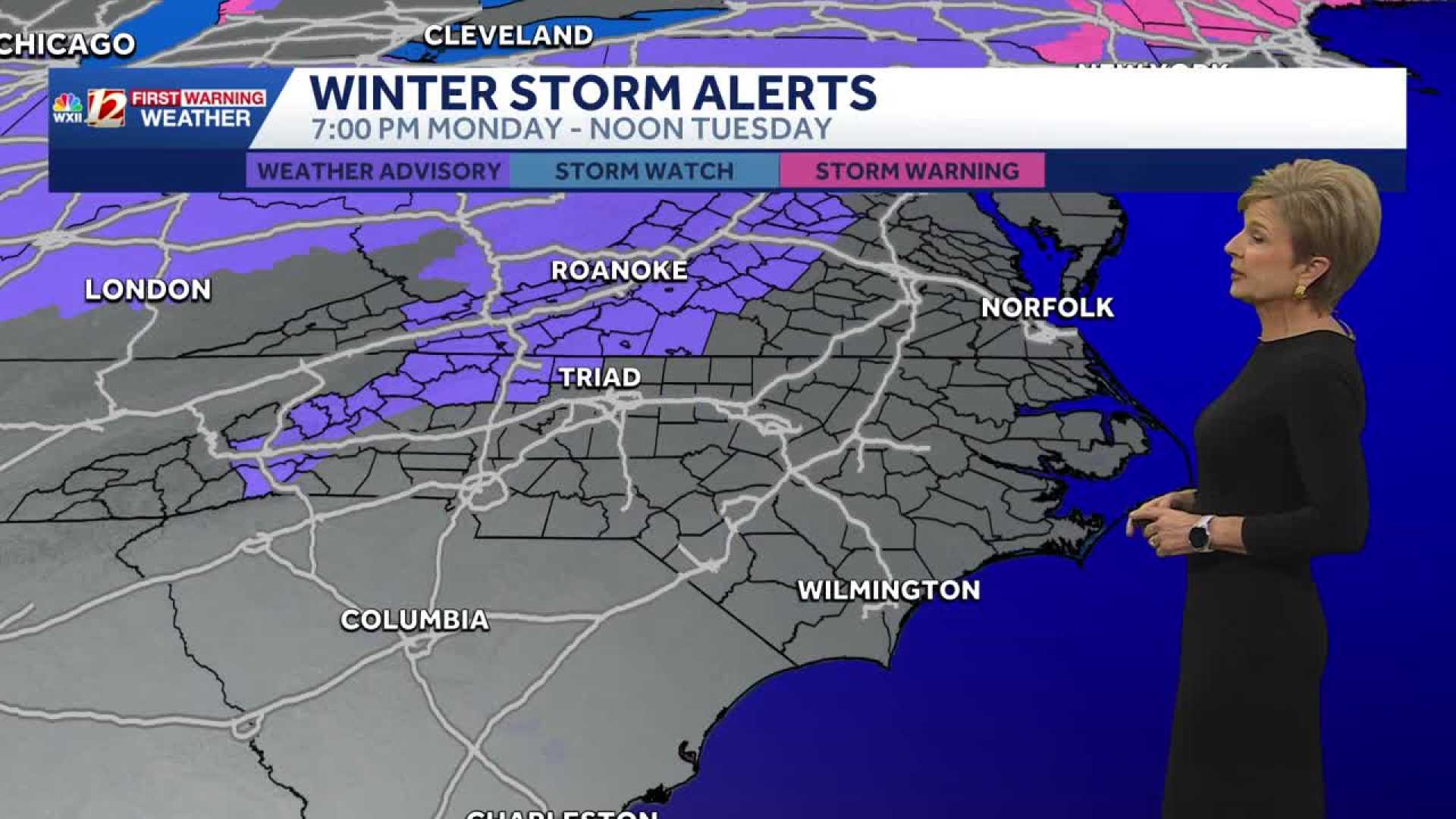Winter Weather Advisory Western North Carolina