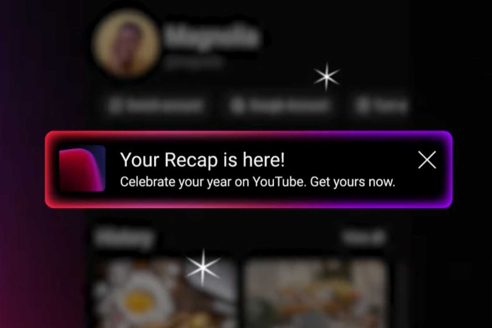 Youtube Recap Feature Announcement 2025