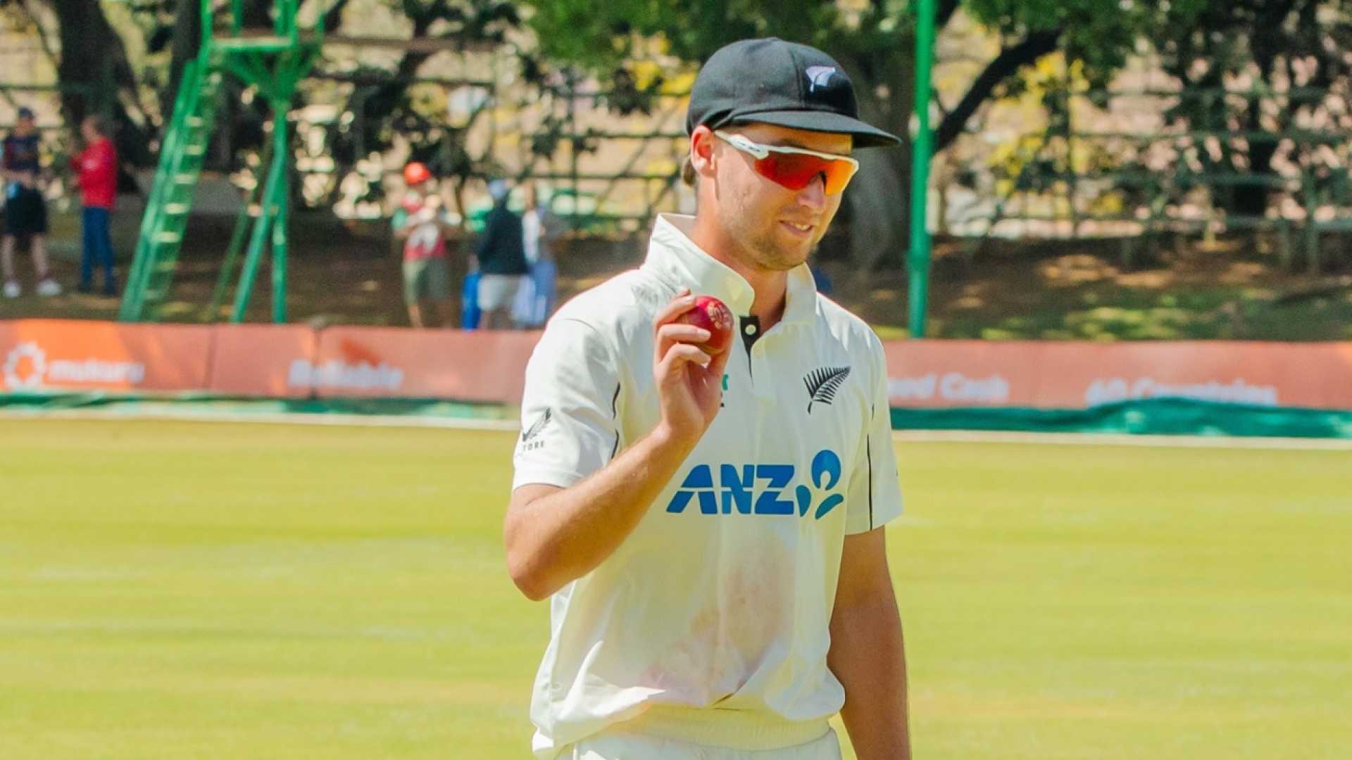 Zak Foulkes New Zealand Cricket Test