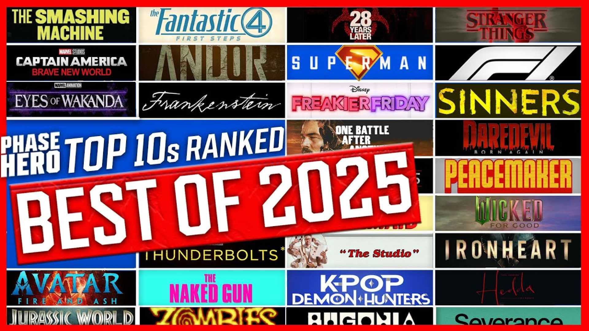 2025 Best Movies List