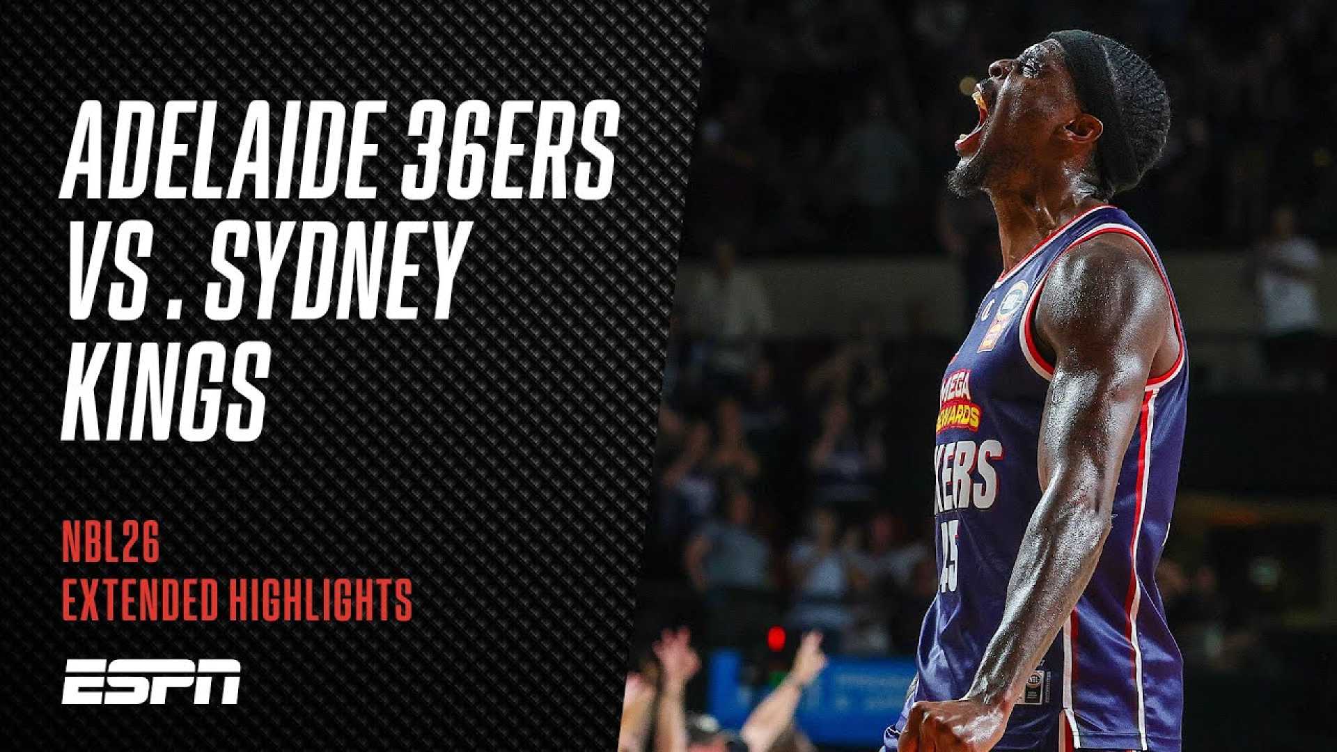 Adelaide 36ers Sydney Kings Basketball