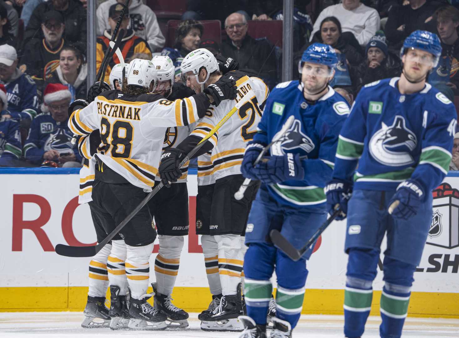 Boston Bruins Vancouver Canucks Hockey