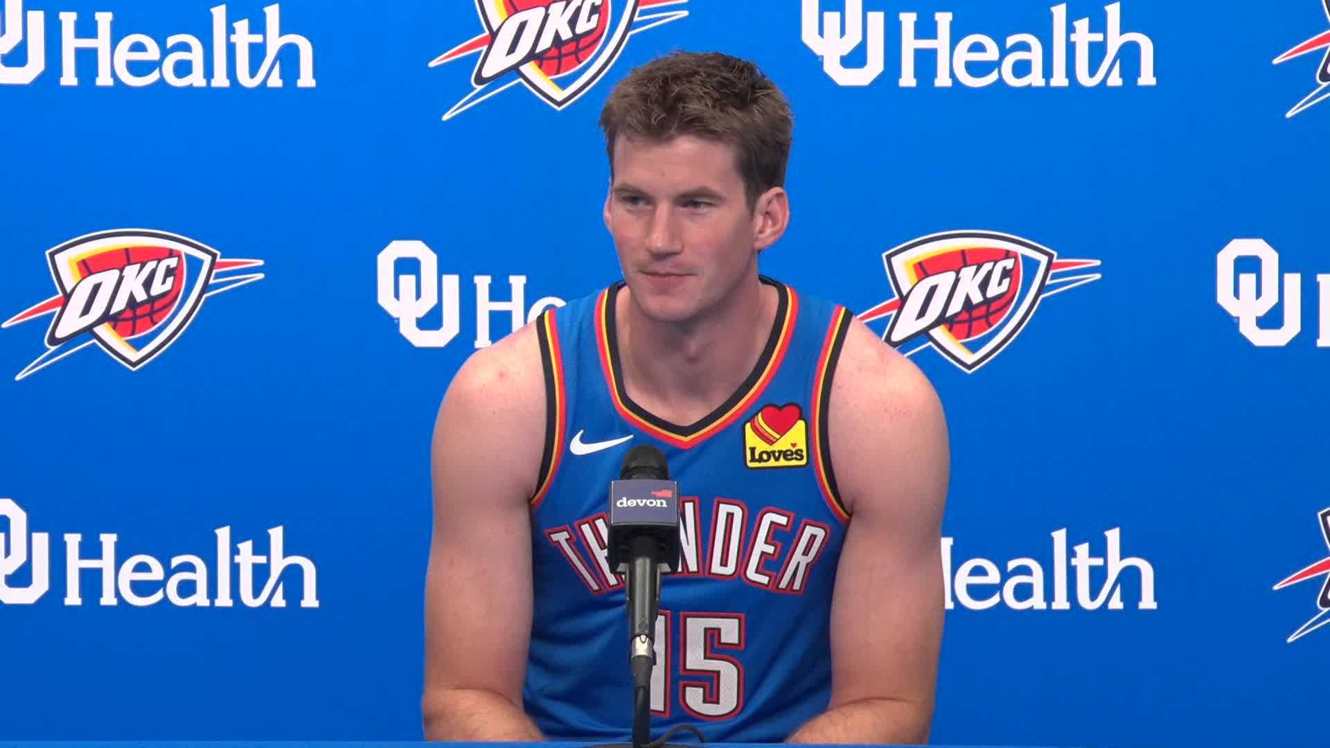 Branden Carlson Basketball Oklahoma City Thunder