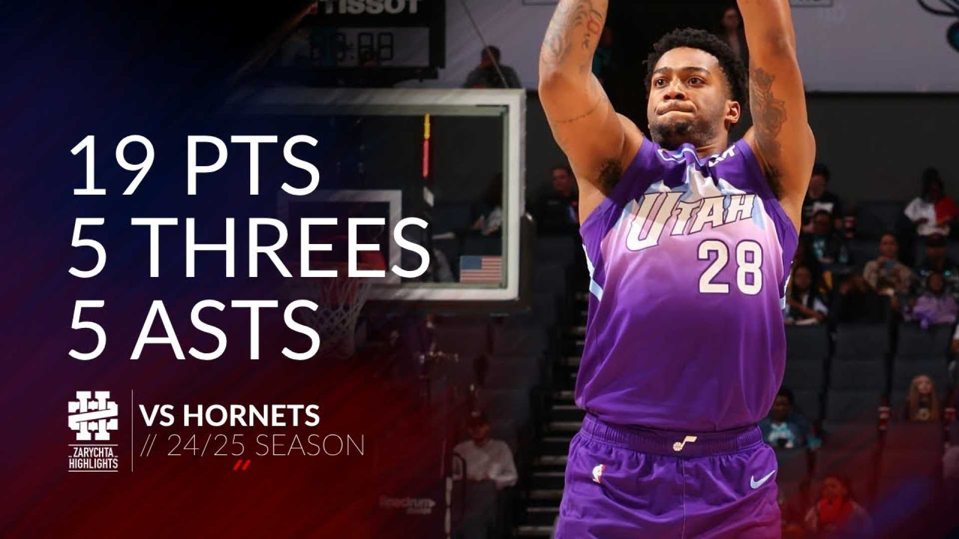 Brice Sensabaugh Basketball Game