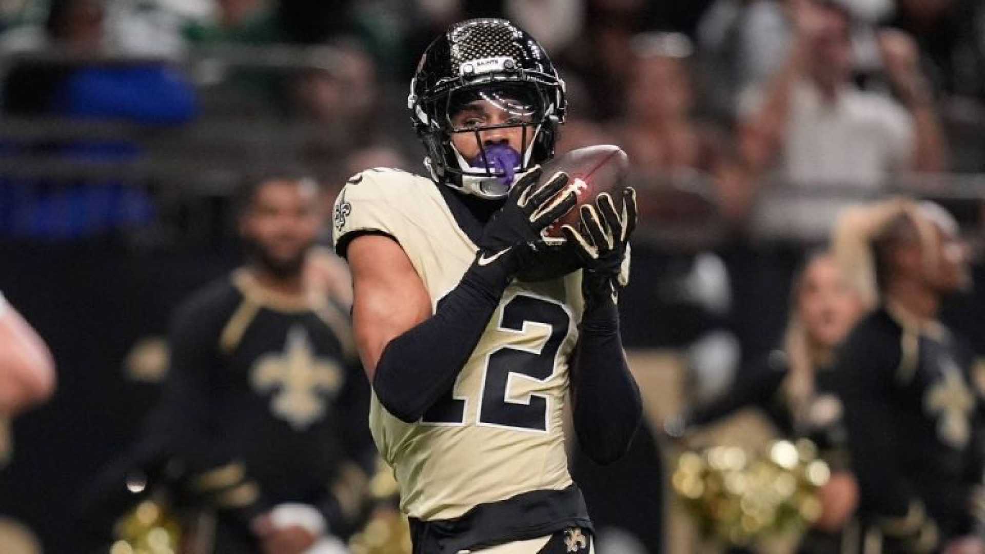 Chris Olave Saints Falcons Matchup