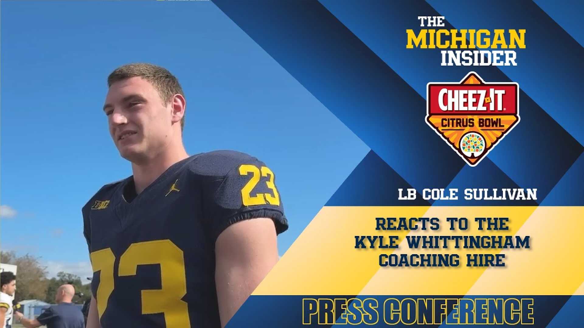 Cole Sullivan Michigan Football News