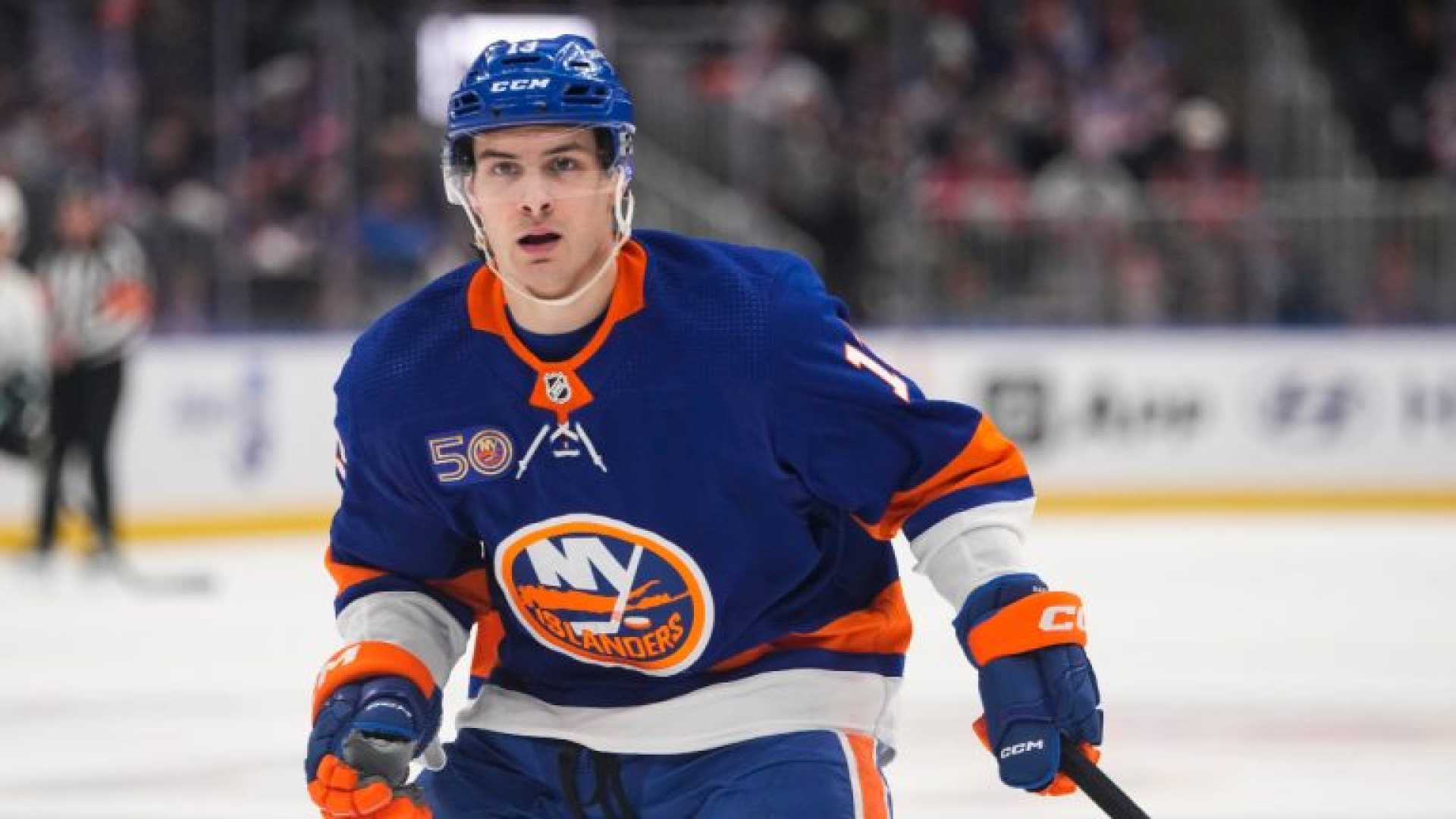 Mathew Barzal New York Islanders Hockey