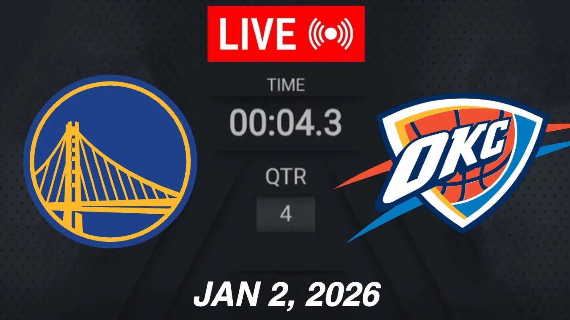 Nba Thunder Vs Warriors January 2026