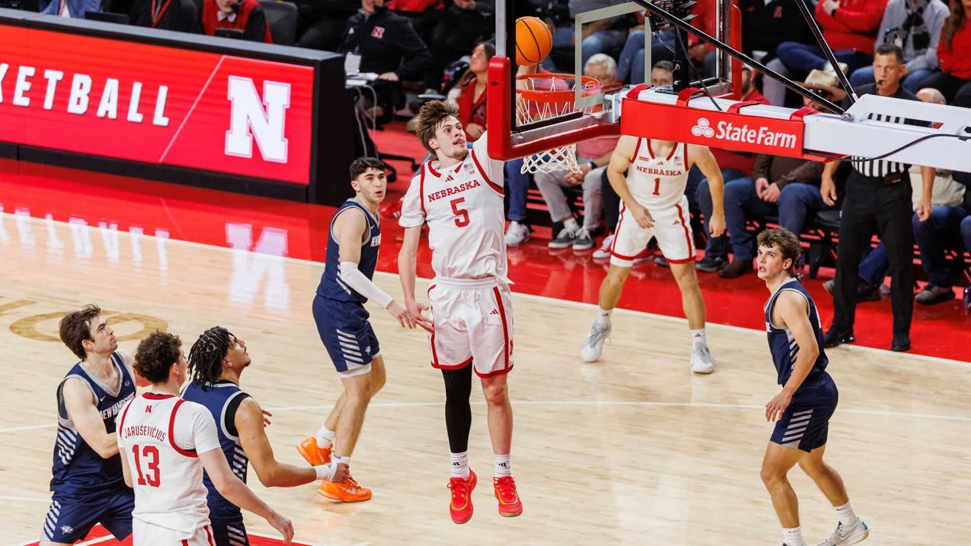 Nebraska Men’s Basketball Vs Michigan State