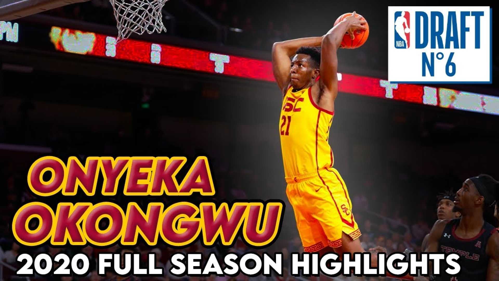 Onyeka Okongwu Playing Basketball