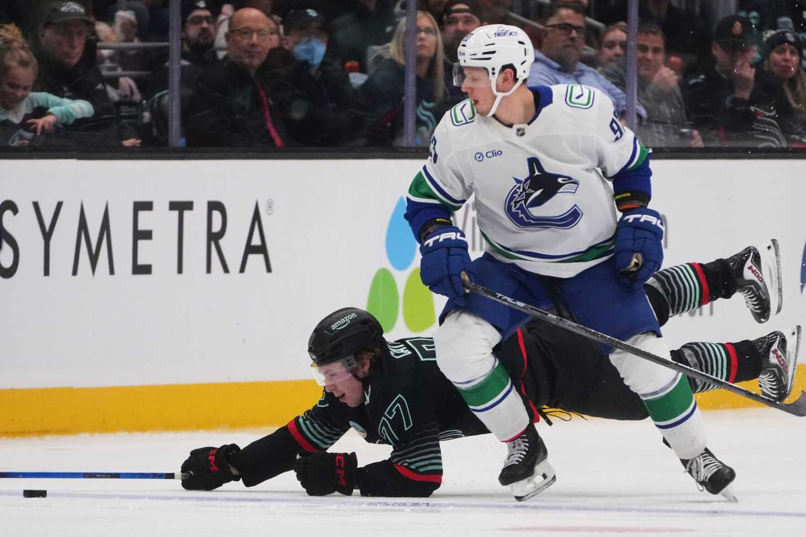 Seattle Kraken Vs Vancouver Canucks