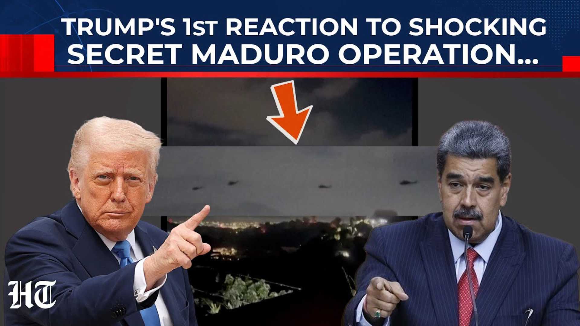 Trump Maduro Capture Venezuela Operation