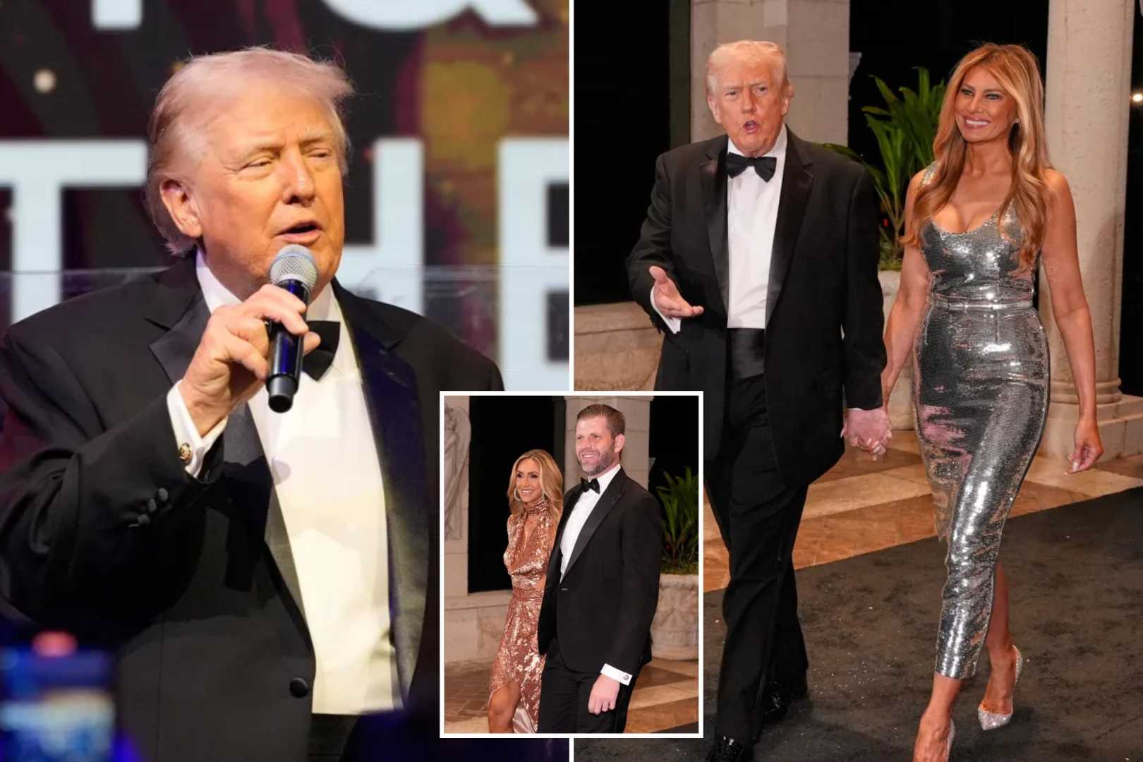 Trump Mar A Lago New Year's Eve 2025